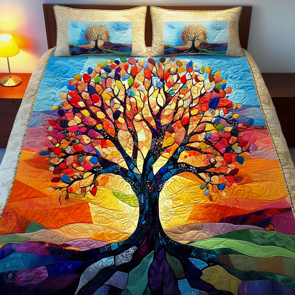 Golden Roots Duvet Cover Set NCU0NNT571