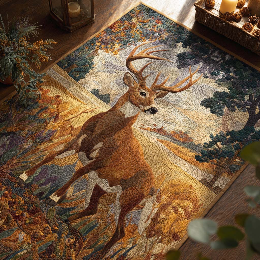 Golden Trail Majesty Area Rug NCU0NXD887