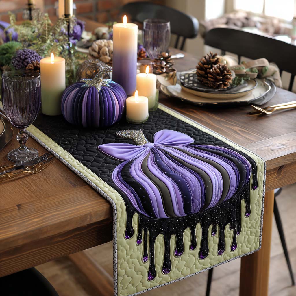 Gothic Glow Quilted Table Runner NCU0NXD297