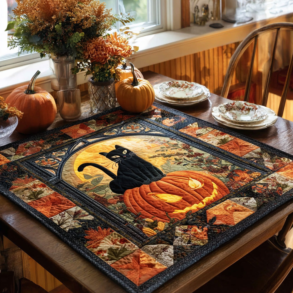 Gothic Glow Quilted Table Topper NCU0PVL541