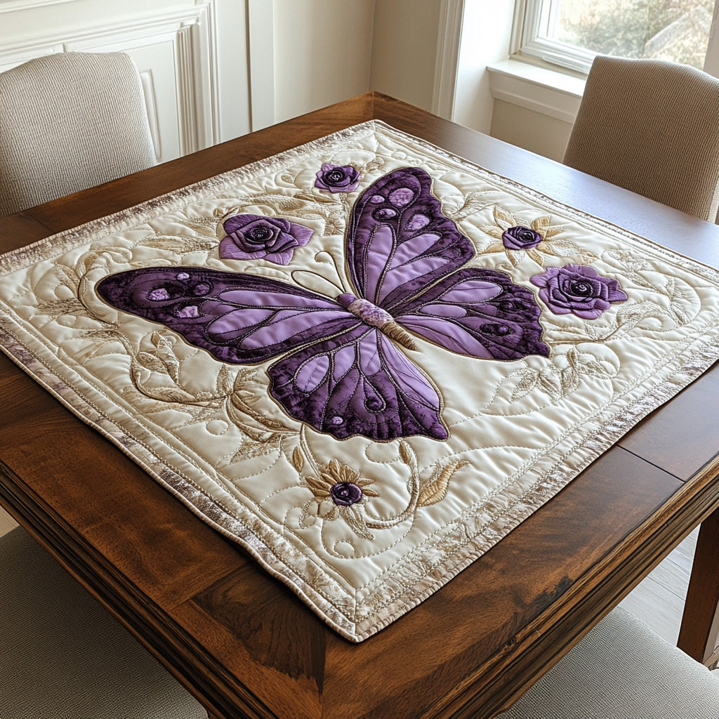 Grace Flight Quilted Table Topper NCU0DV651