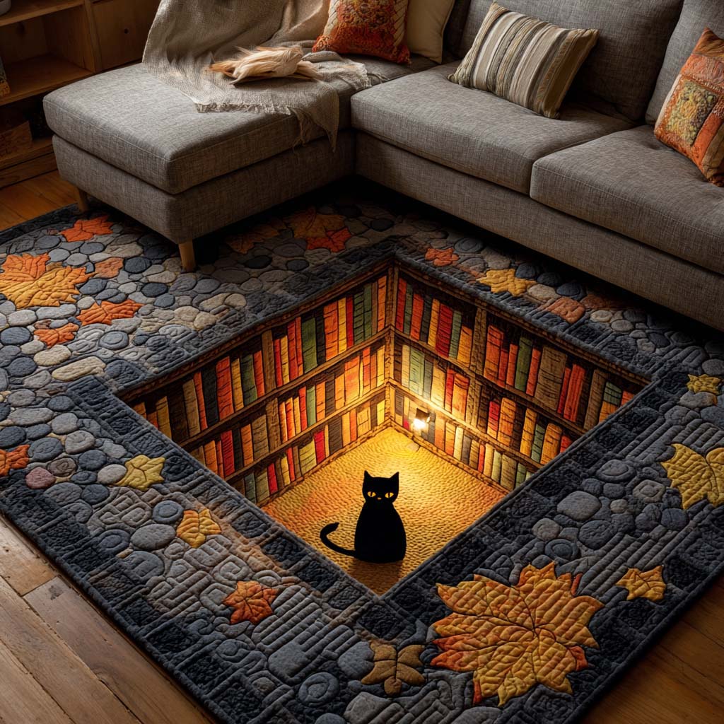 Hidden Library Area Rug NCU0NT10615