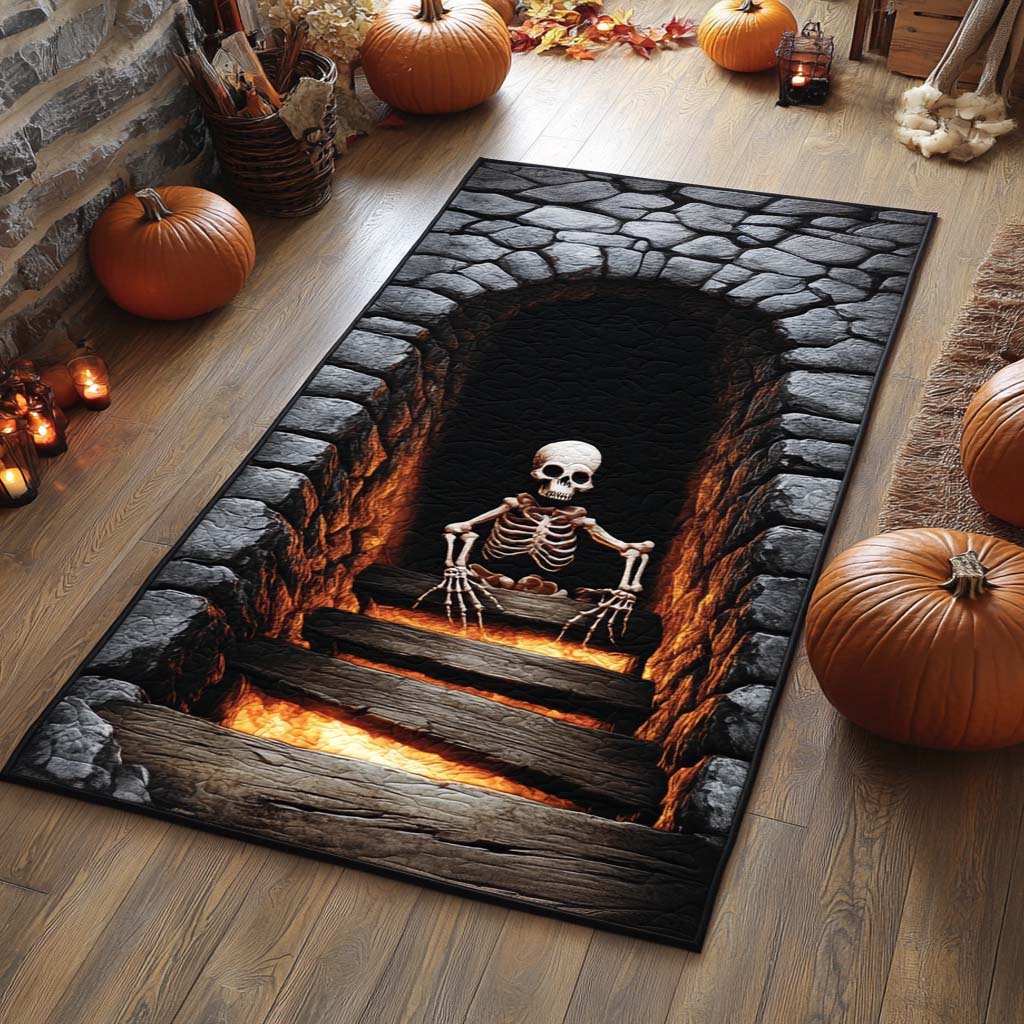 Inferno Skeleton Area Rug NCU0XD756