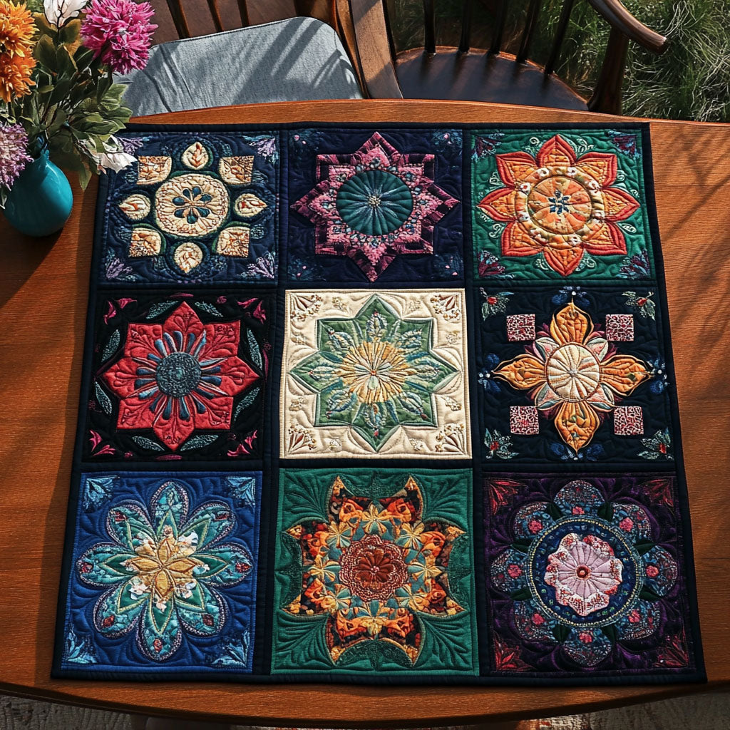 Inner Harmony Quilted Table Topper NCU0PTT730