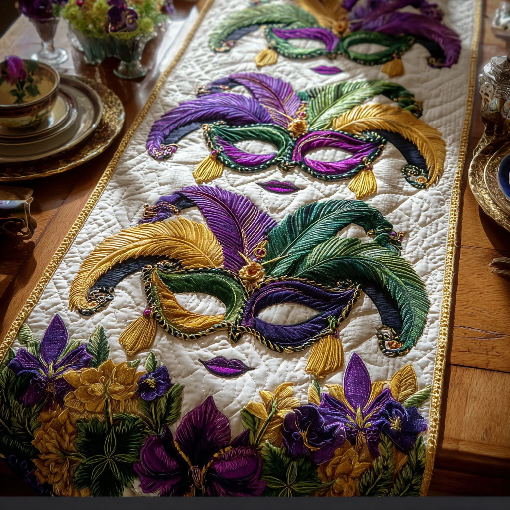 Jester Parade Quilted Table Runner NCU0PTT2533