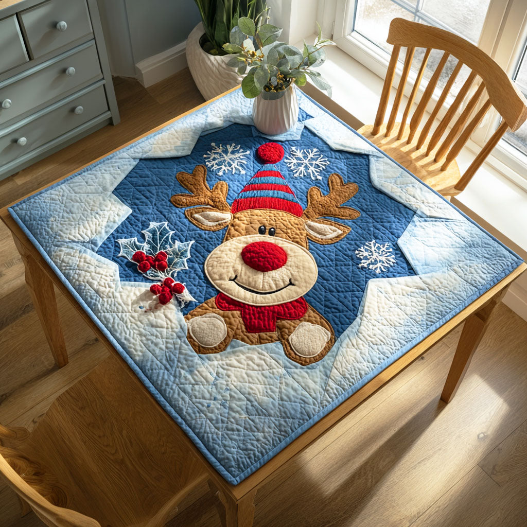 Jolly Jingles Quilted Table Topper NCU0NTD310