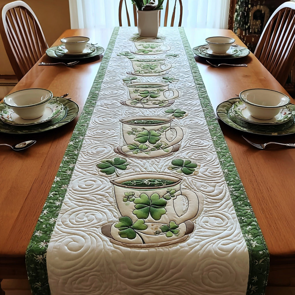 Lucky Steep Quilted Table Runner NCU0HNH842
