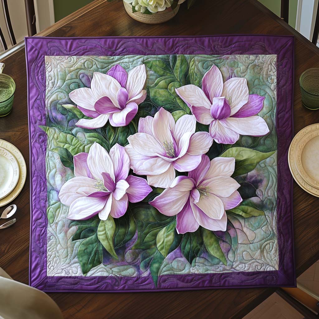 Magnolia Dreams Quilted Table Topper NCU0NNT981