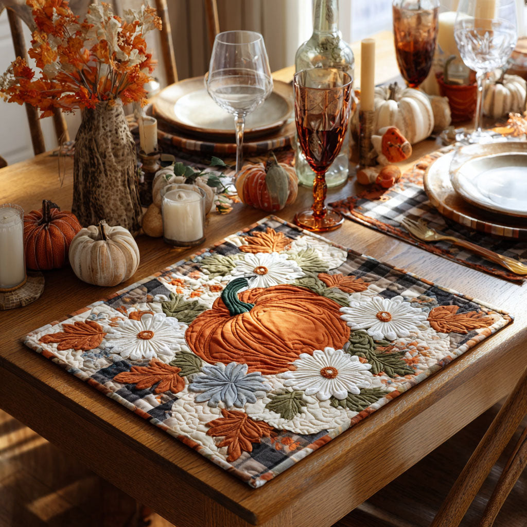 Maple Light Quilted Table Topper NCU0NTV200