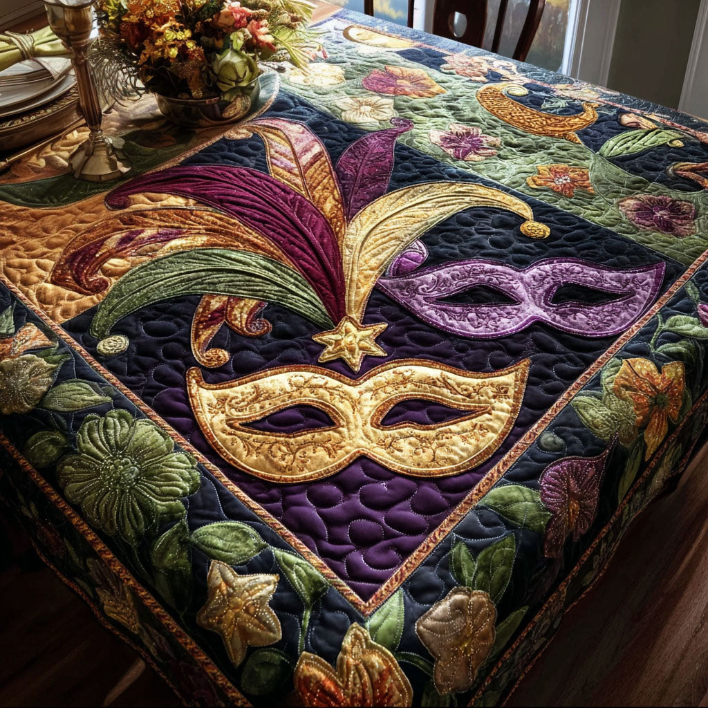 Mardi Harmony Quilted Table Topper NCU0PTT2549