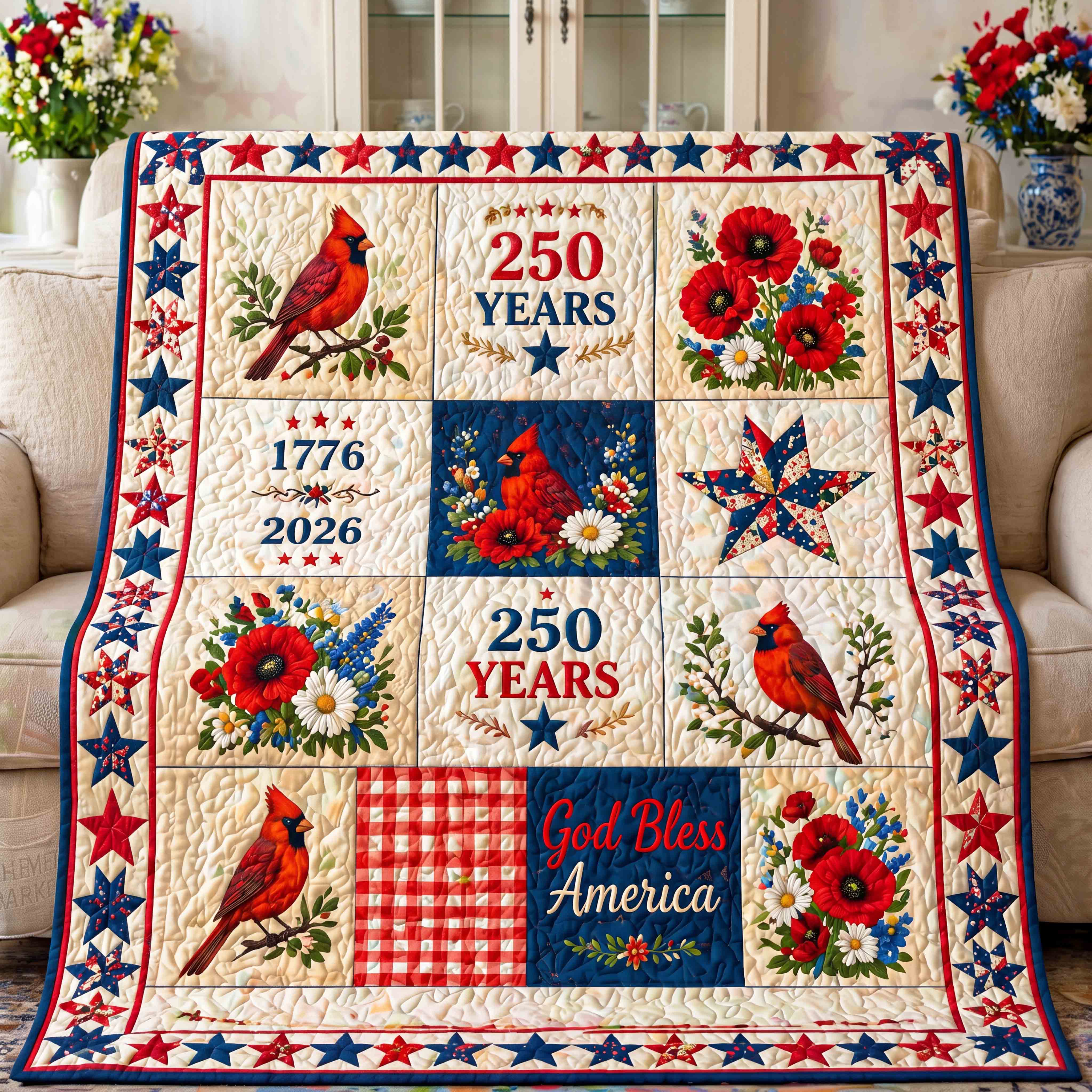 Memory Wings Quilted Blanket NCU0NTD1889