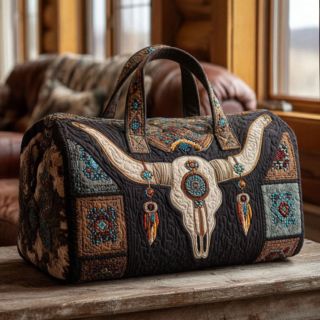 Midnight Rodeo Quilted Duffle Bag NCU0PTT2930