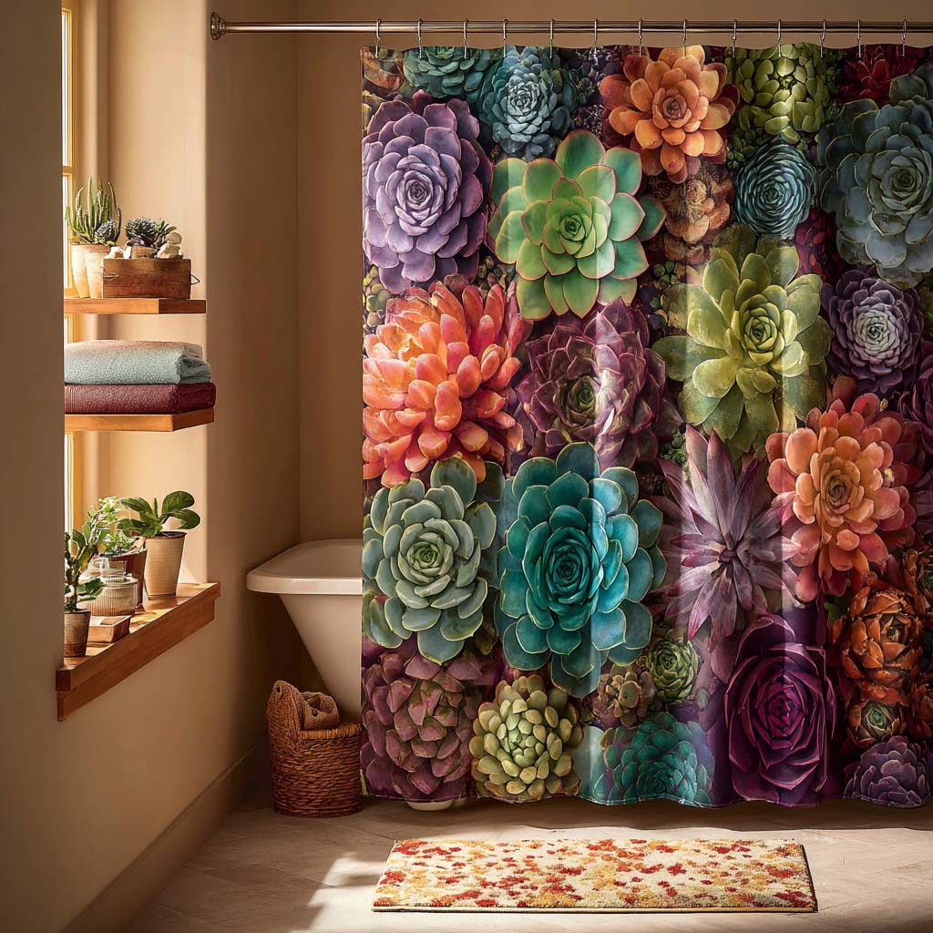 Mini Plants Magic Shower Curtain NCU0DQQ0375