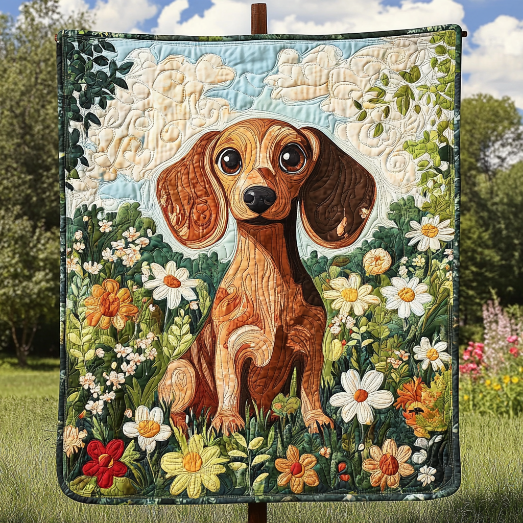 Moody Mutt Quilted Blanket NCU0NVH866