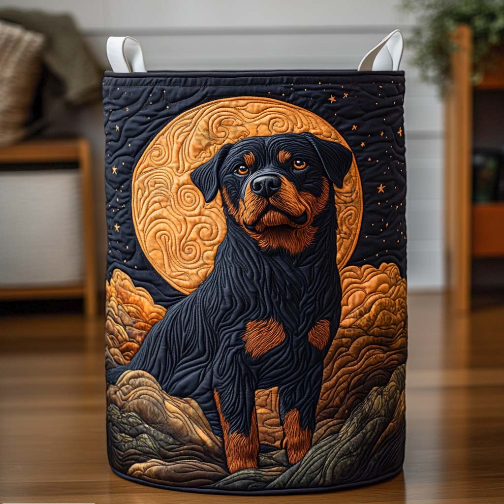 Moonlit Protector Quilted Laundry Basket NCU0NXD578