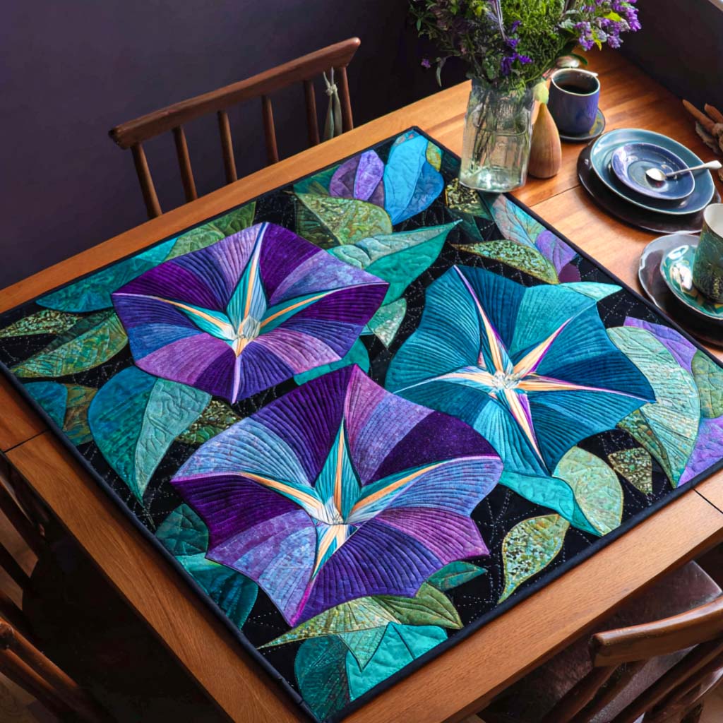 Morning Beauty Quilted Table Topper NCU0NNT1681