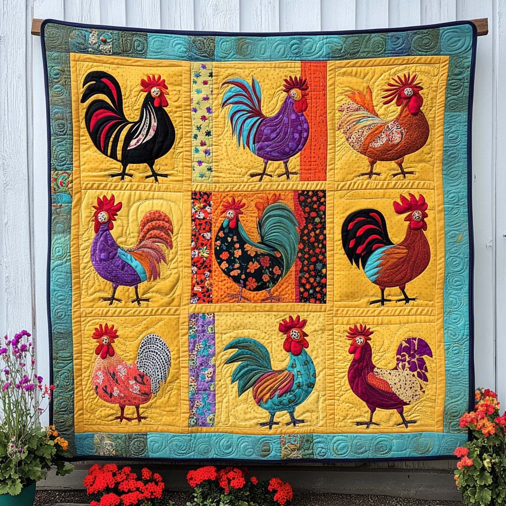 Morning Melody Quilted Blanket NCU0NNT898