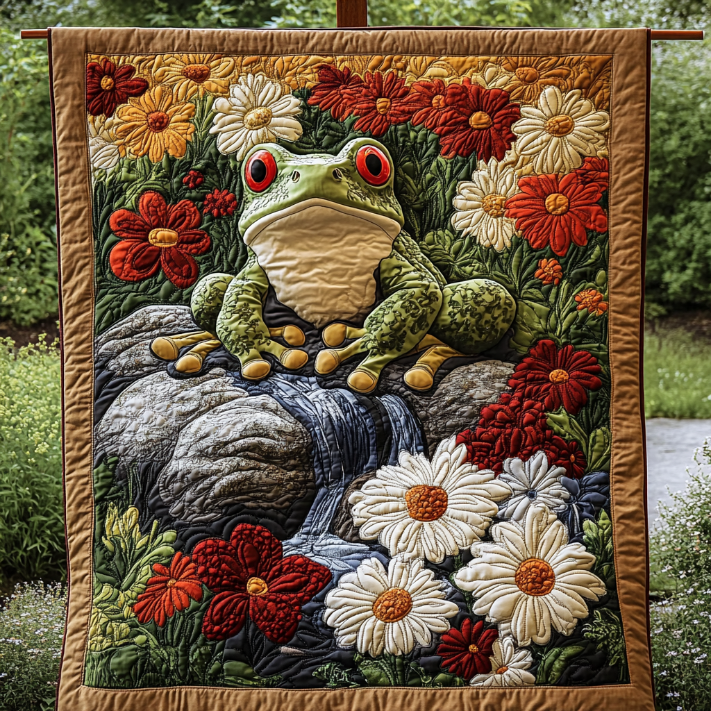 Mossy Friend Quilted Blanket NCU0NVH032