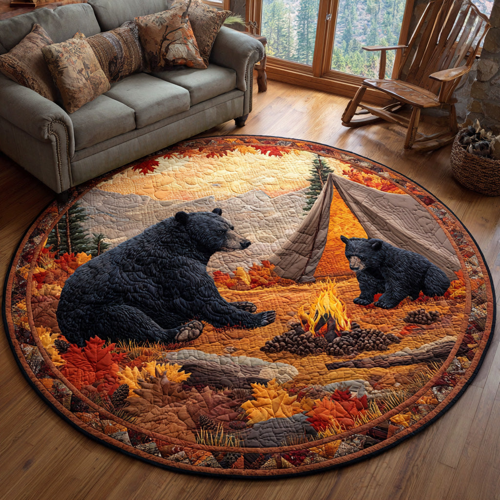 Mountain Roamer Quilted Round Mat NCU0DV1042