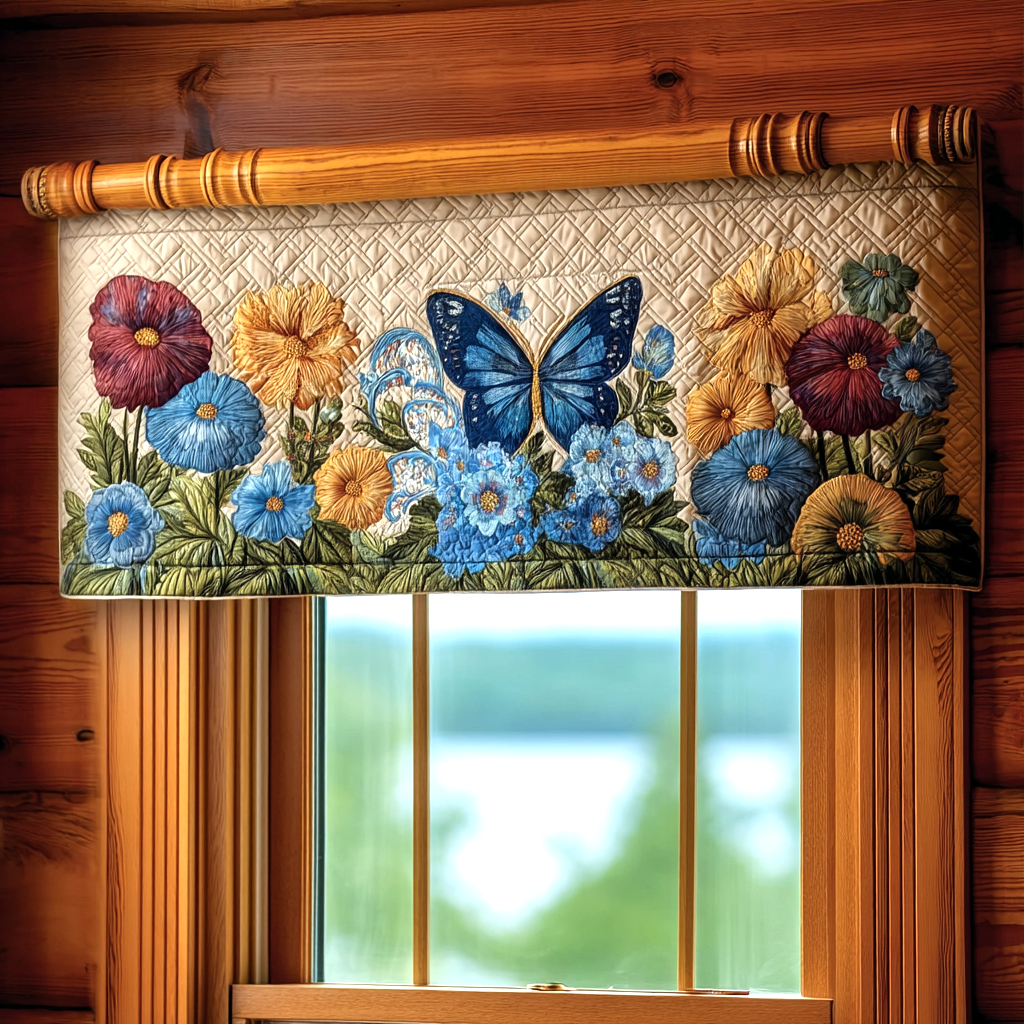 Serene Flutter Quilted Valance NCU0PVL435