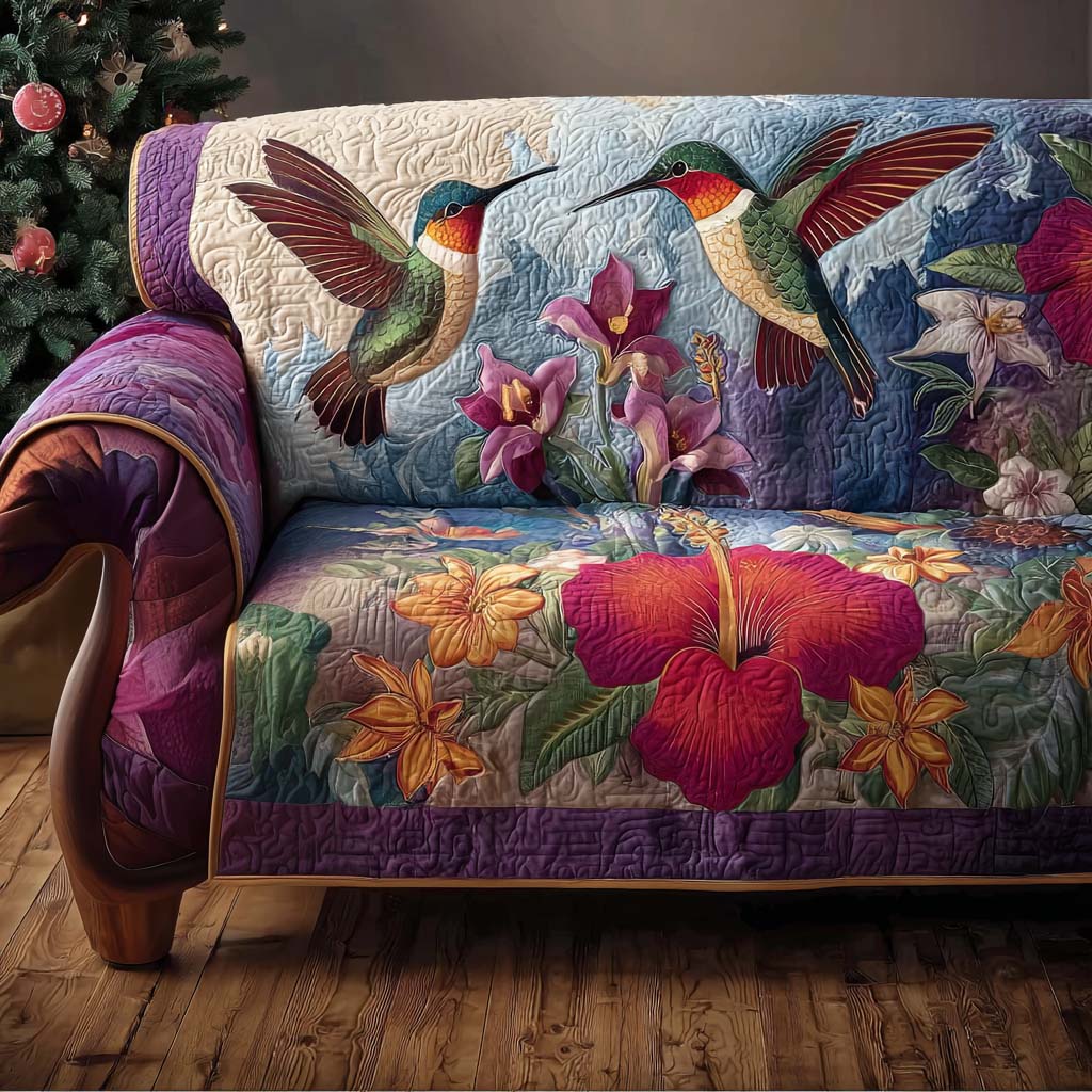 Nectar Hunter Quilted Sofa Cover NCU0NNT2246