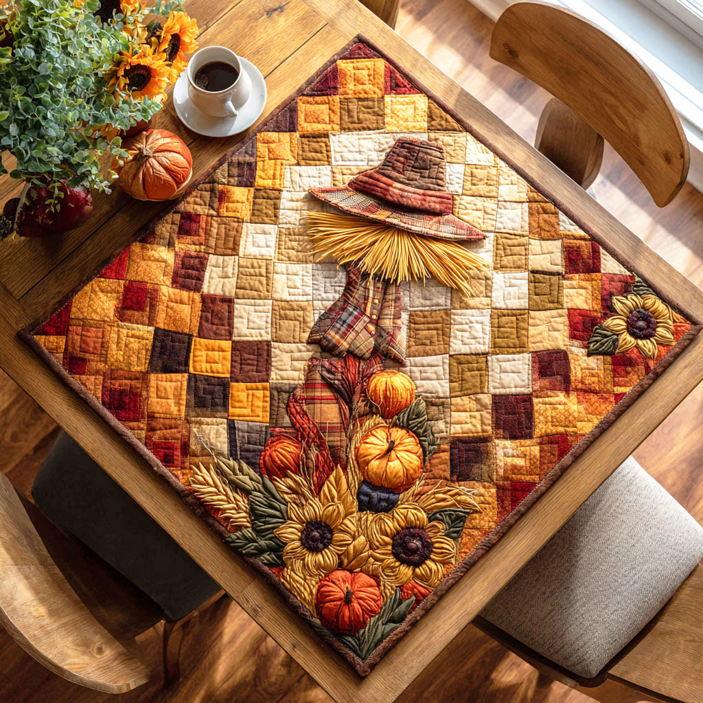 Night Scarecrow Quilted Table Topper NCU0NTD330