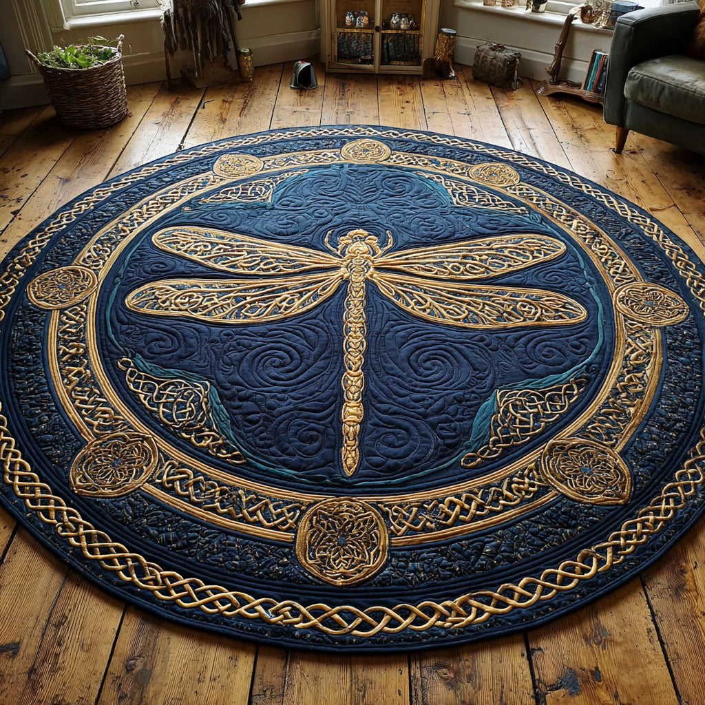Noble Flight Quilted Round Mat NCU0NTV557