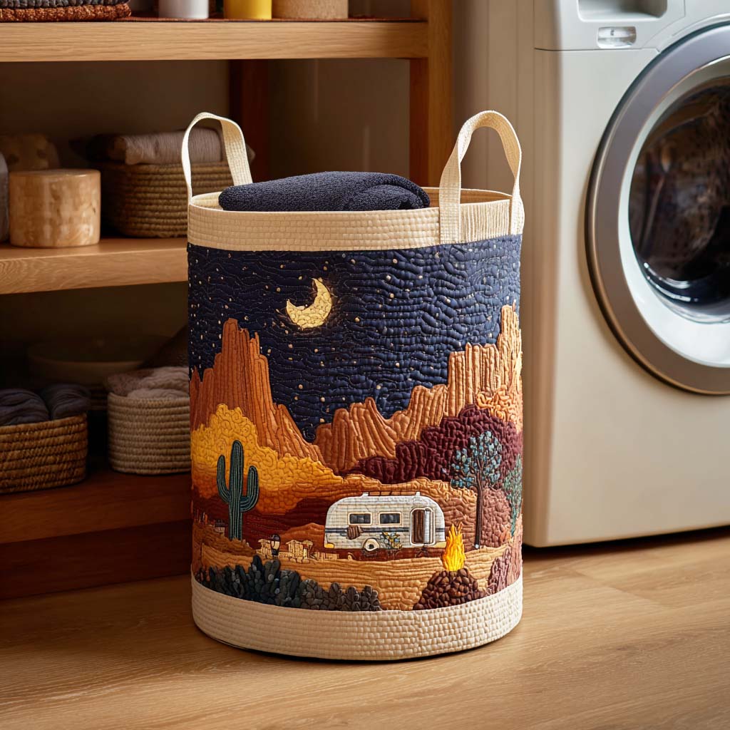 Nomad Wheels Quilted Laundry Basket NCU0NTD077
