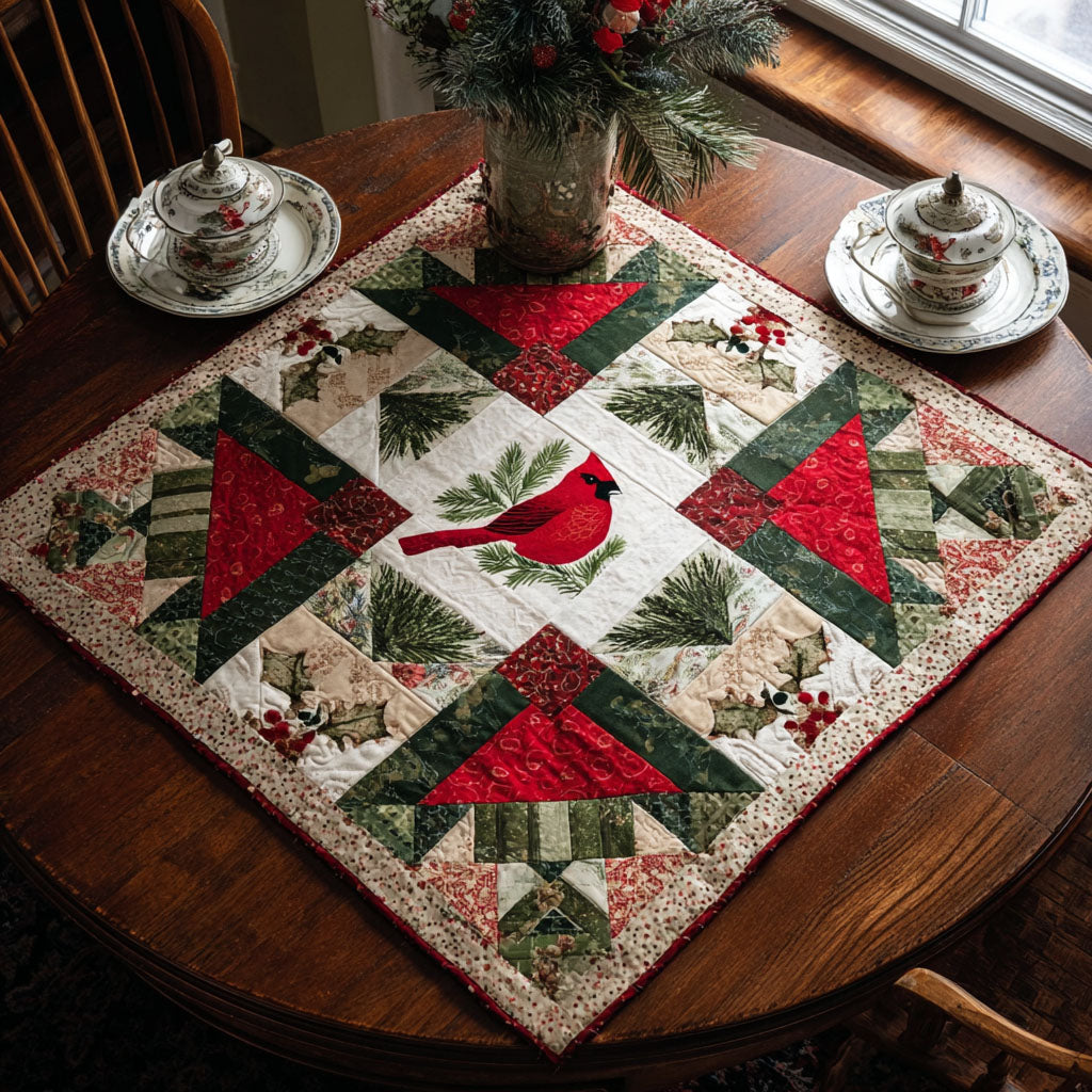 North Pole Glow Quilted Table Topper NCU0PTT1271