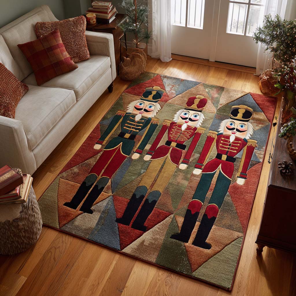 Nutcracker Trio Area Rug NCU0NT10088