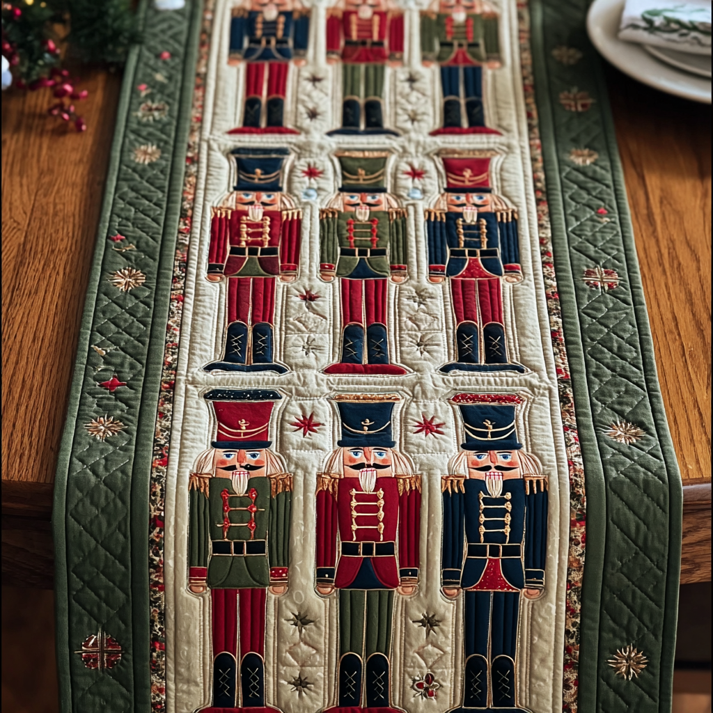 Nutcracker Wonder Quilted Table Runner NCU0DDK1812
