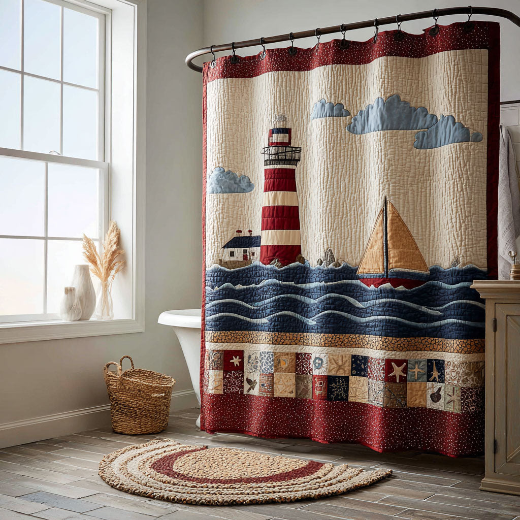 Ocean Rays Shower Curtain NCU0DDK2403