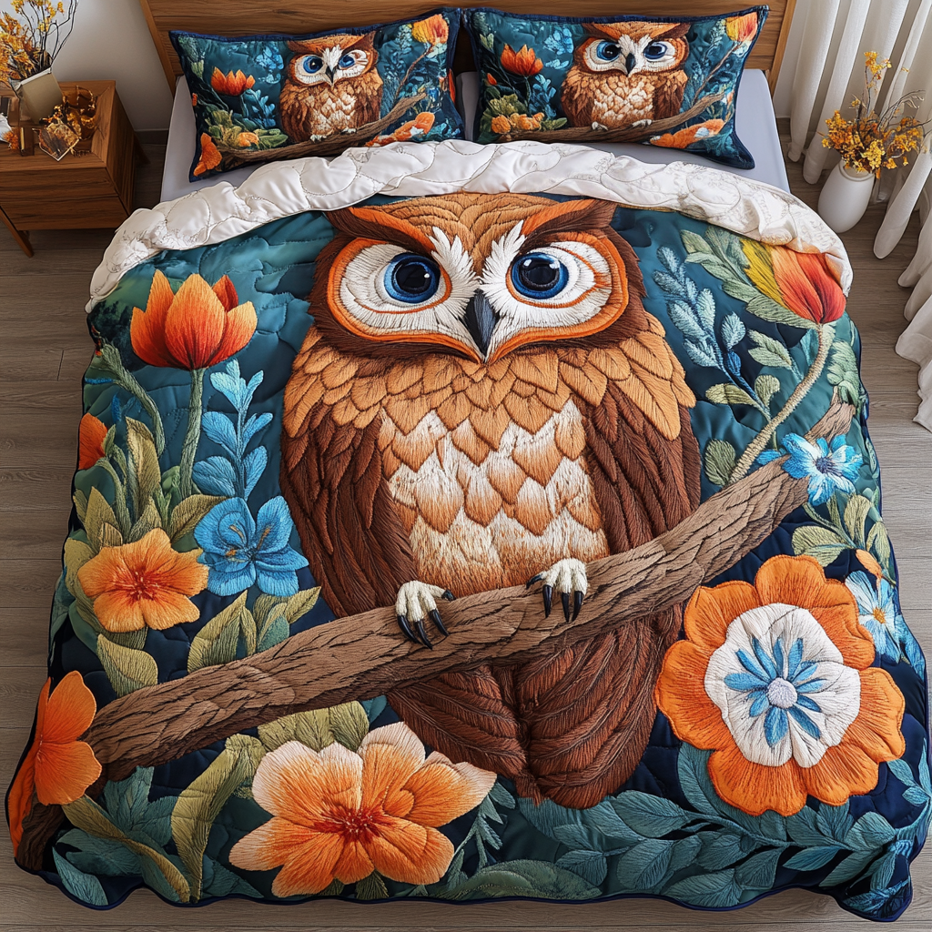 Owl Dreams Duvet Cover Set NCU0NVH618