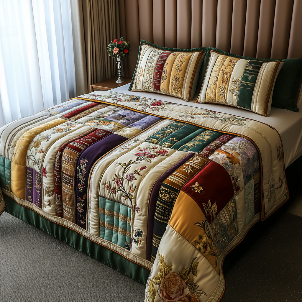 Pages and Blooms Duvet Cover Set NCU0PTT322