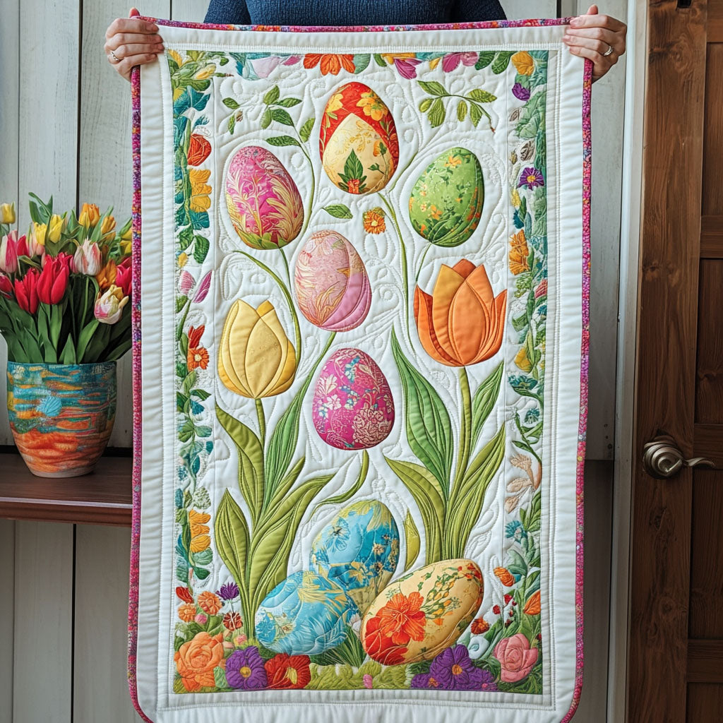 Pastel Wonderland Quilted Table Runner NCU0PTT208