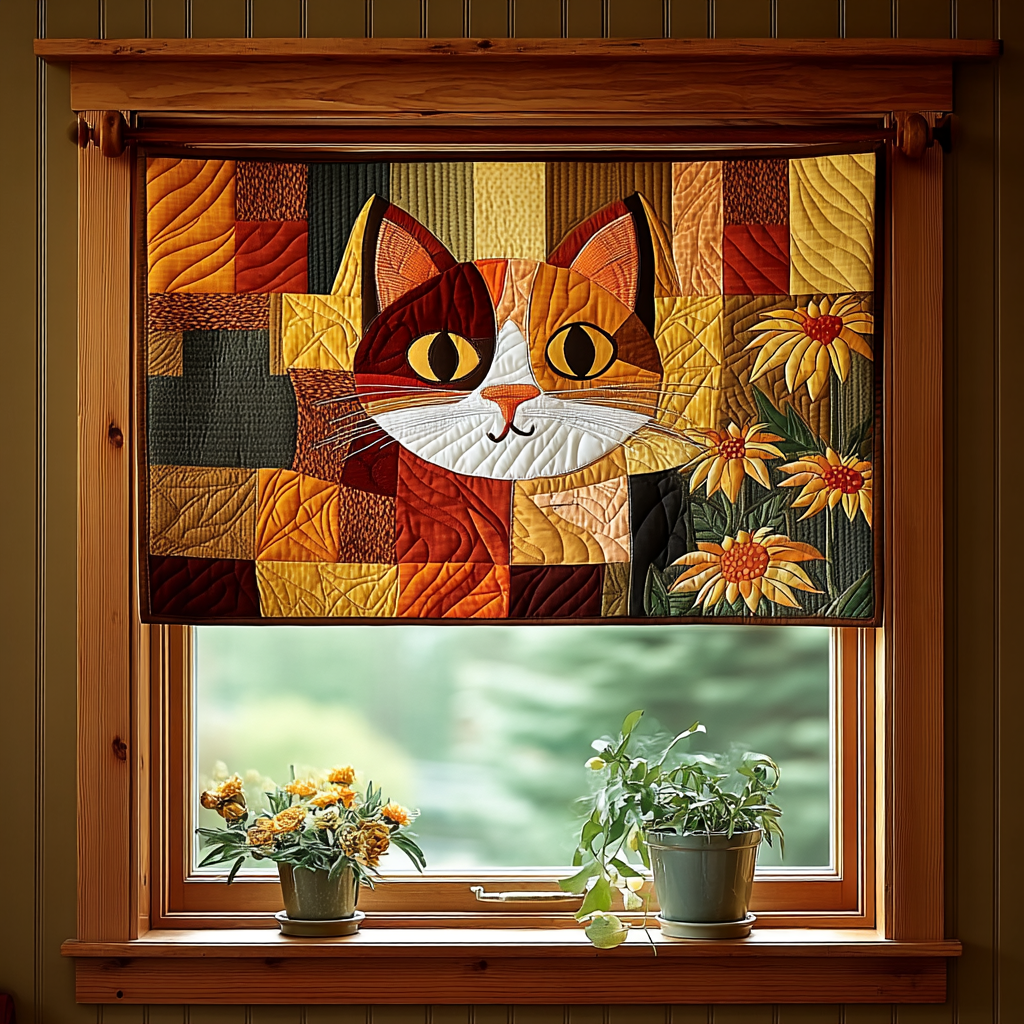 Patchy Cat Quilted Valance NCU0DDK757