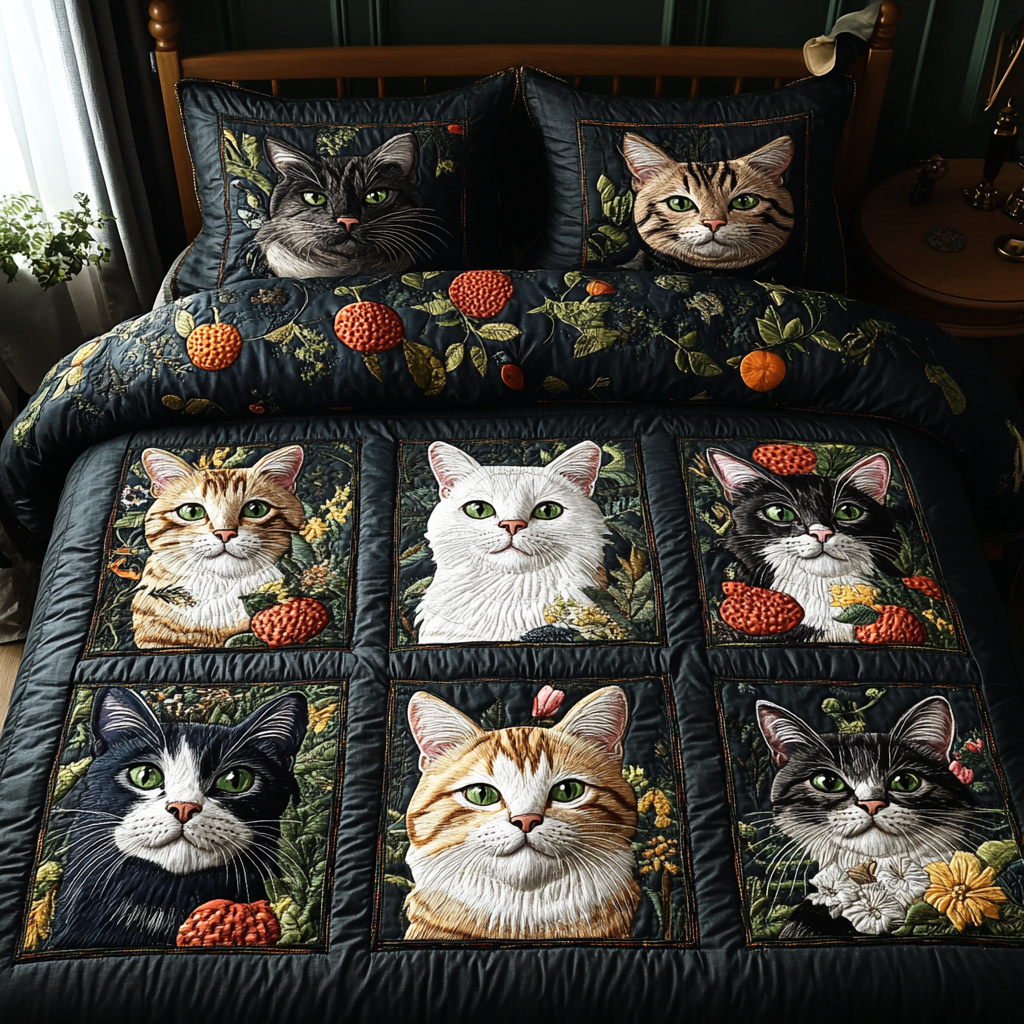 Paws Whimsy Duvet Cover Set NCU0DV220