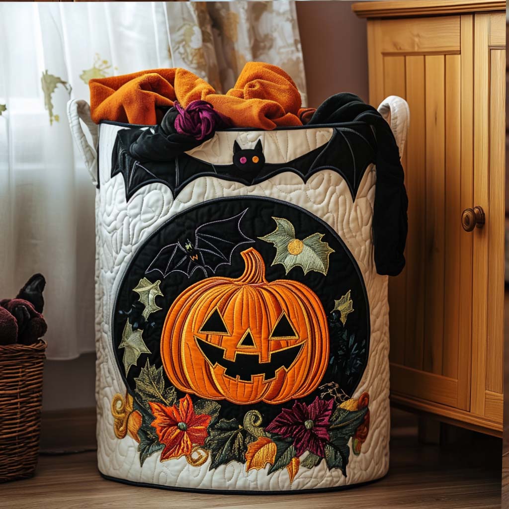 Phantom Trail Quilted Laundry Basket NCU0NNT1473