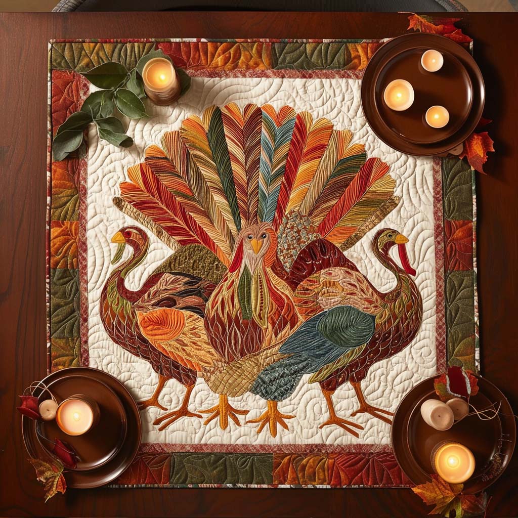Prairie Parade Quilted Table Topper NCU0PTT1548