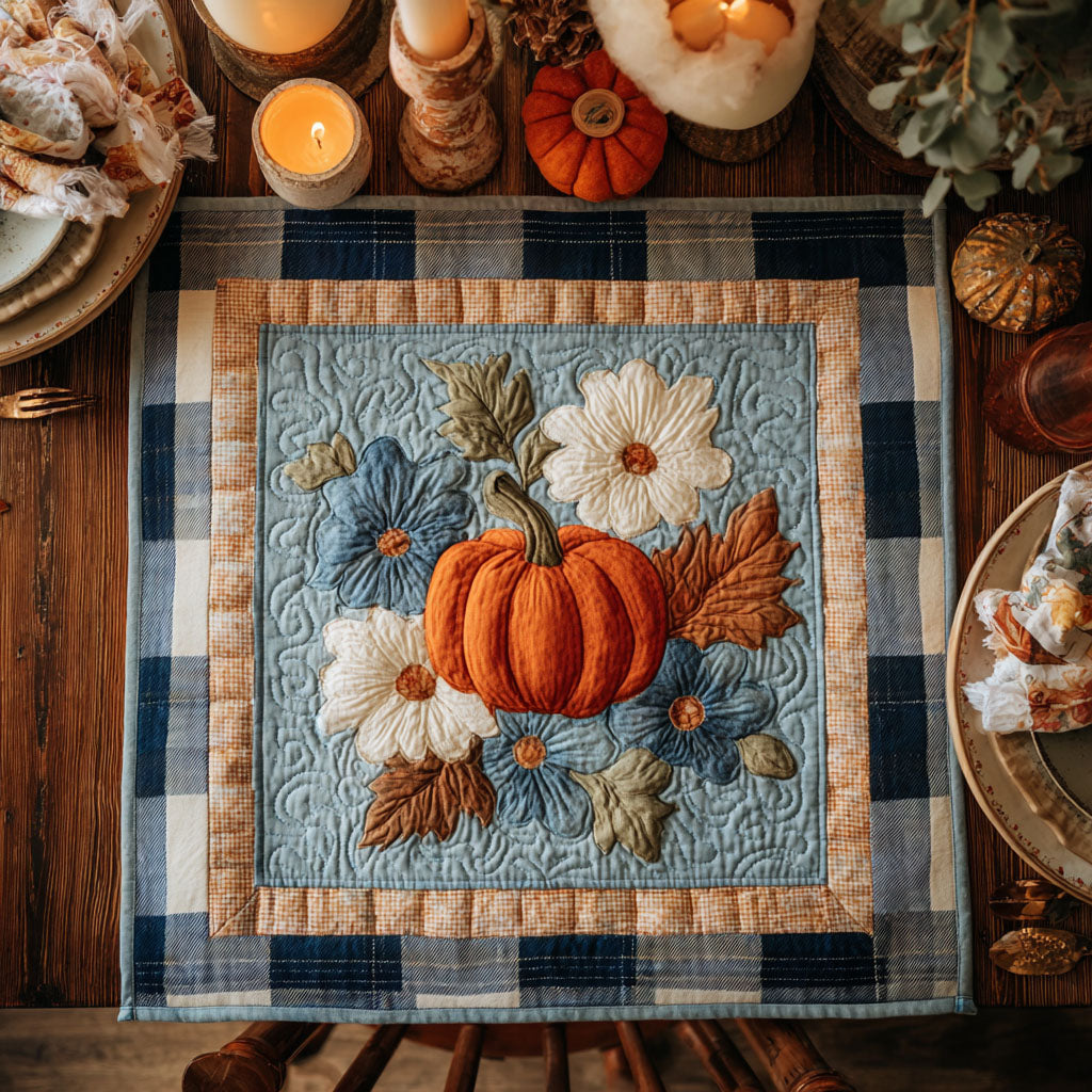 Pumpkin Nest Quilted Table Topper NCU0NTV203