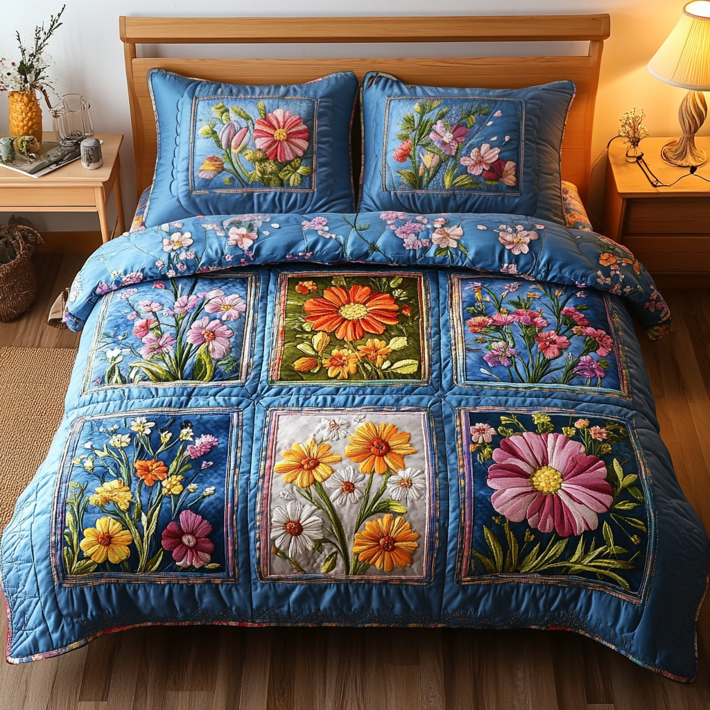 Pure Petals Duvet Cover Set NCU0PVL189