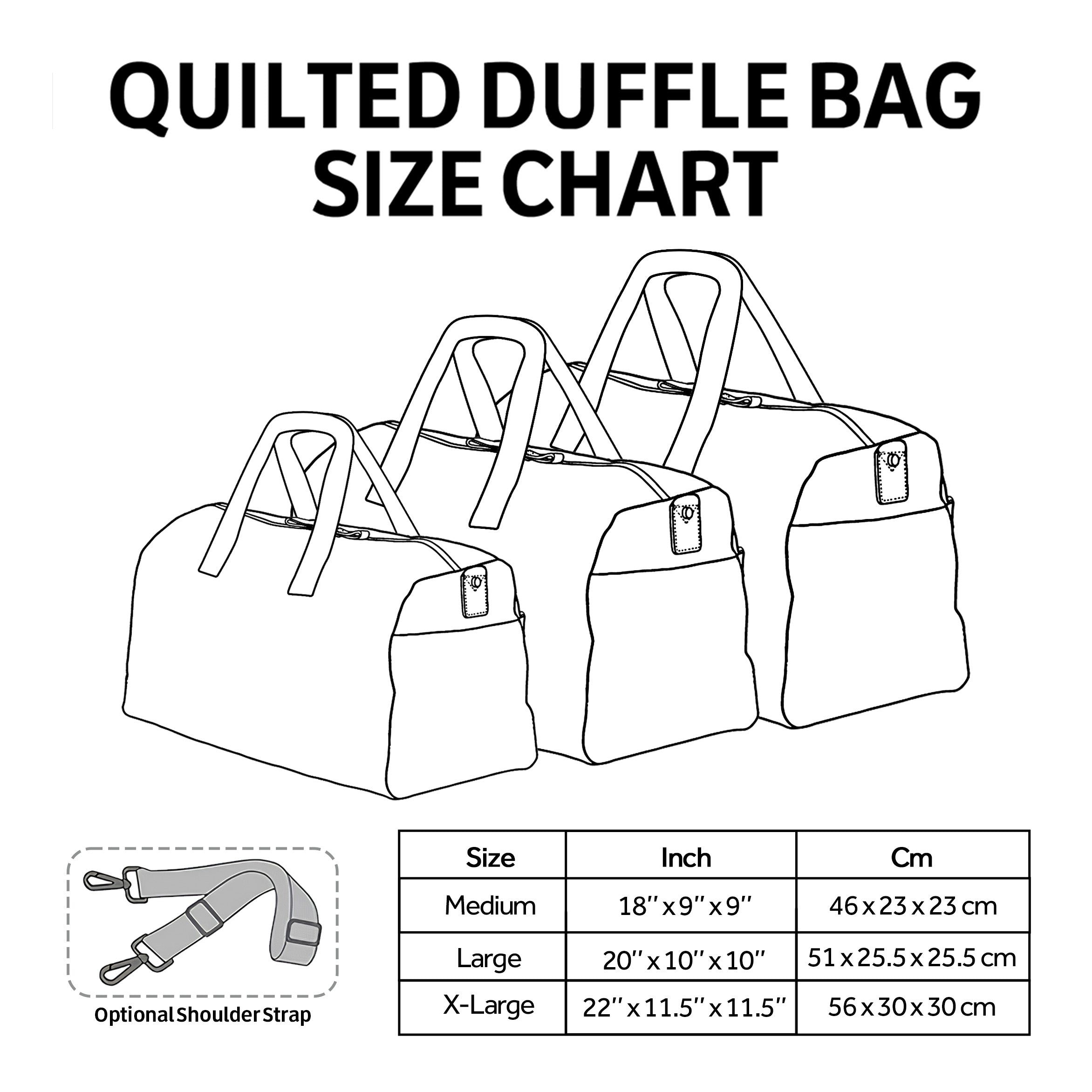 Heritage Blue Quilted Duffle Bag NCU0NXD1792