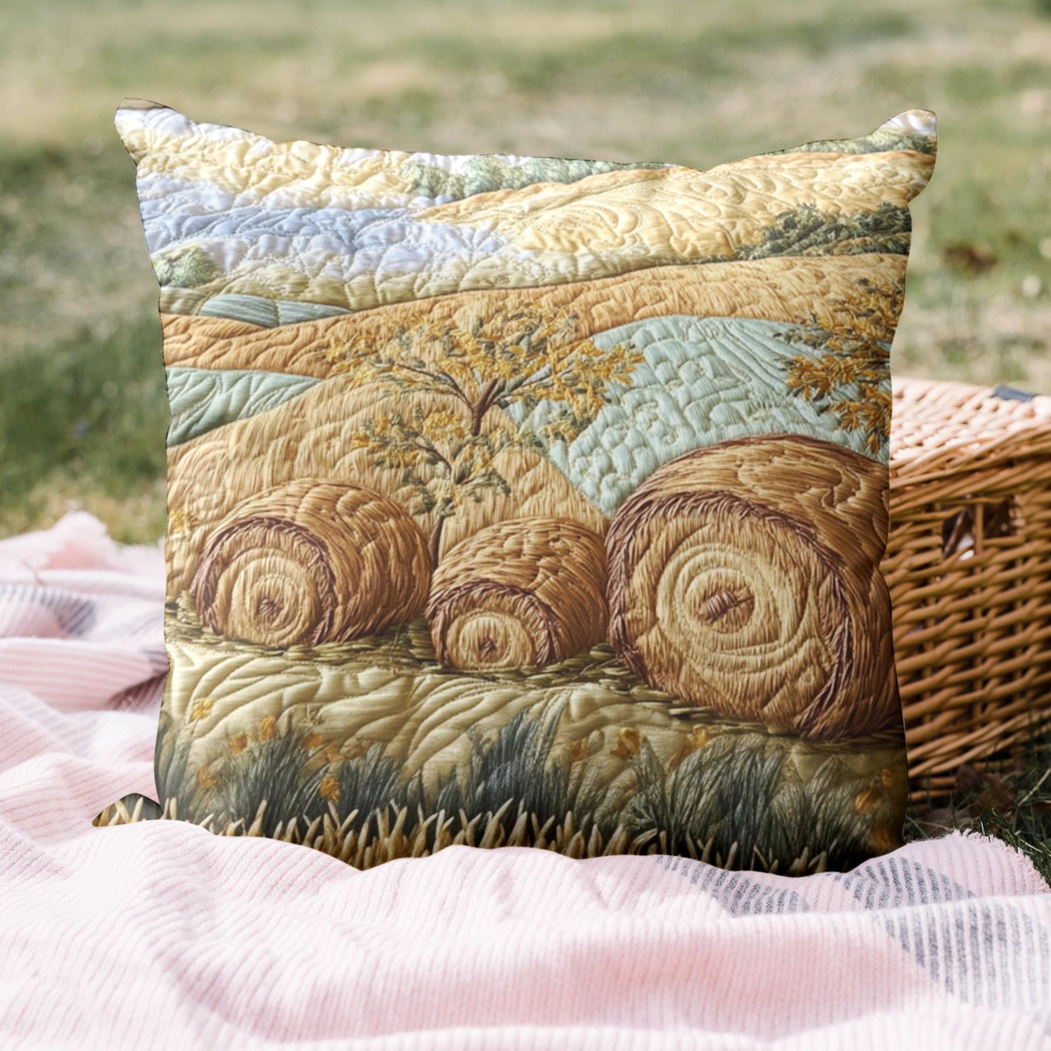 Harvest Dreams Quilted Pillow Case NCU0NVH745