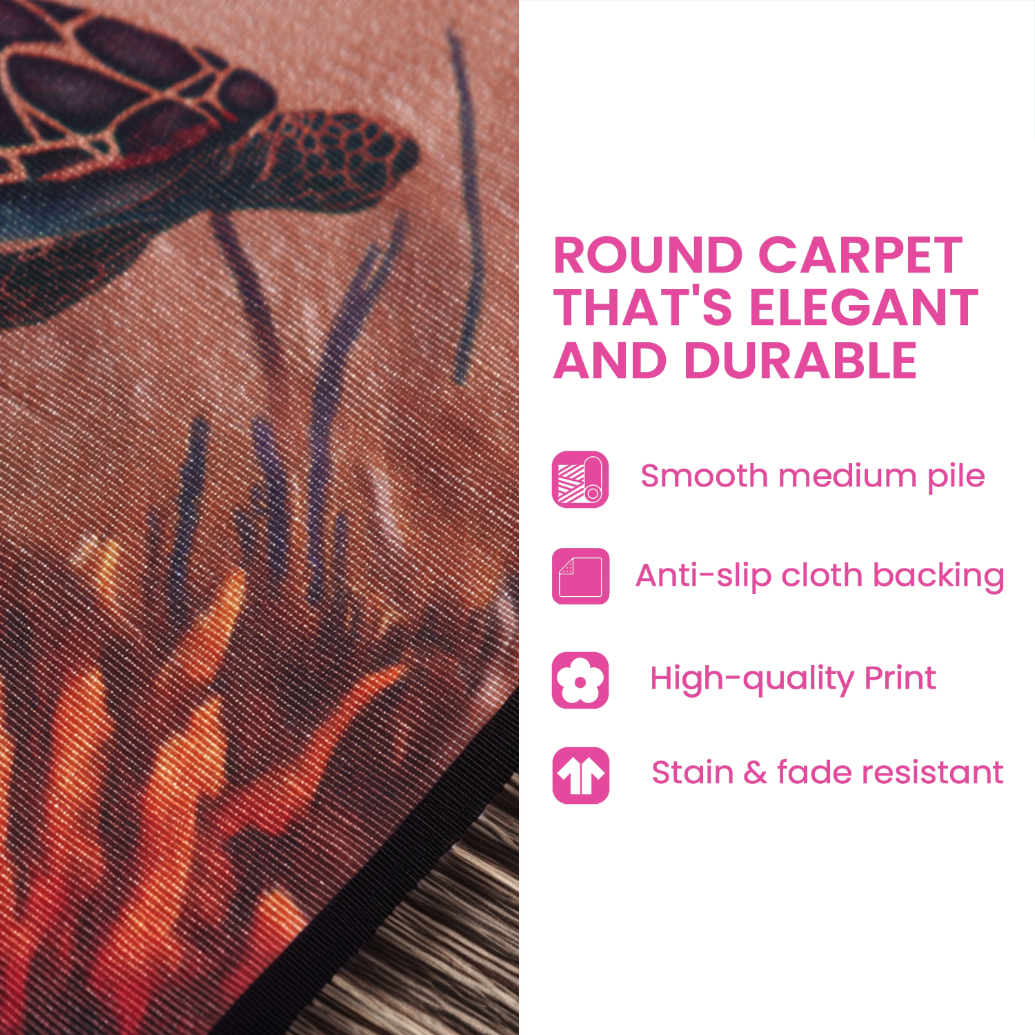 Deep Cellar Round Carpet NCU0NTV999