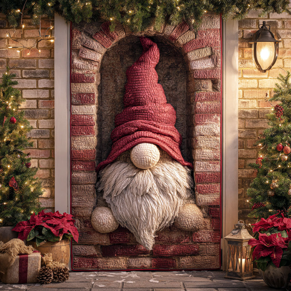 Rustic Elf Quilted Door Cover NCU0TV994