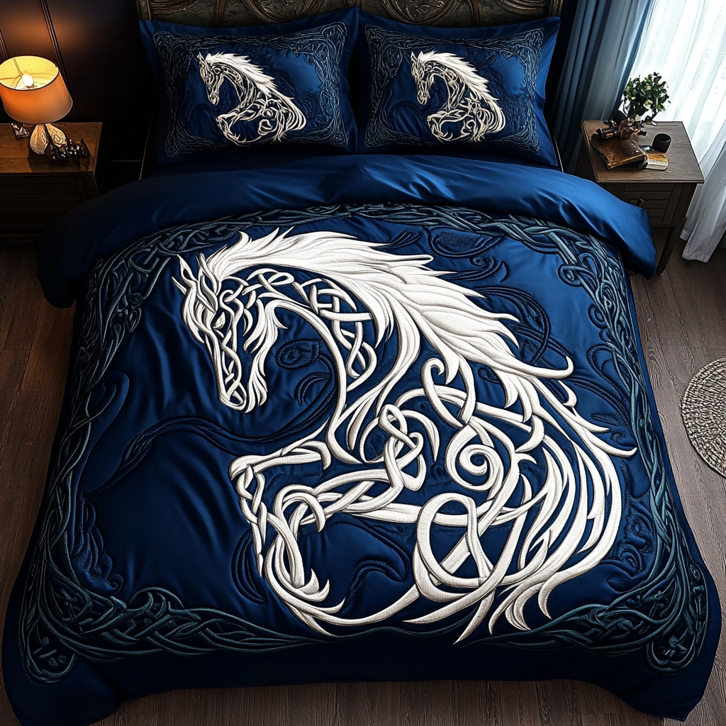 Rustic Ranch Vibes 3-Piece Quilted Bedding Set NCU0DDK094