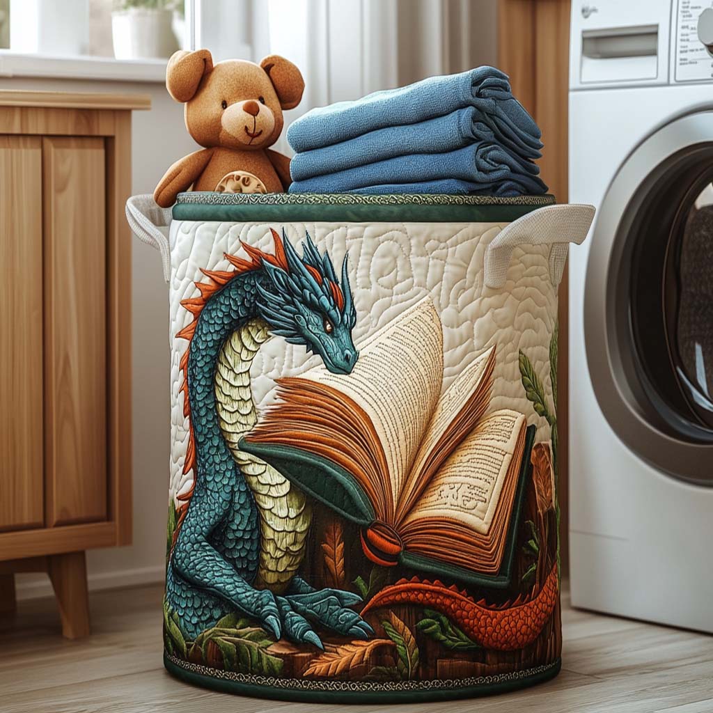 Sacred Flame Quilted Laundry Basket NCU0NNT1104