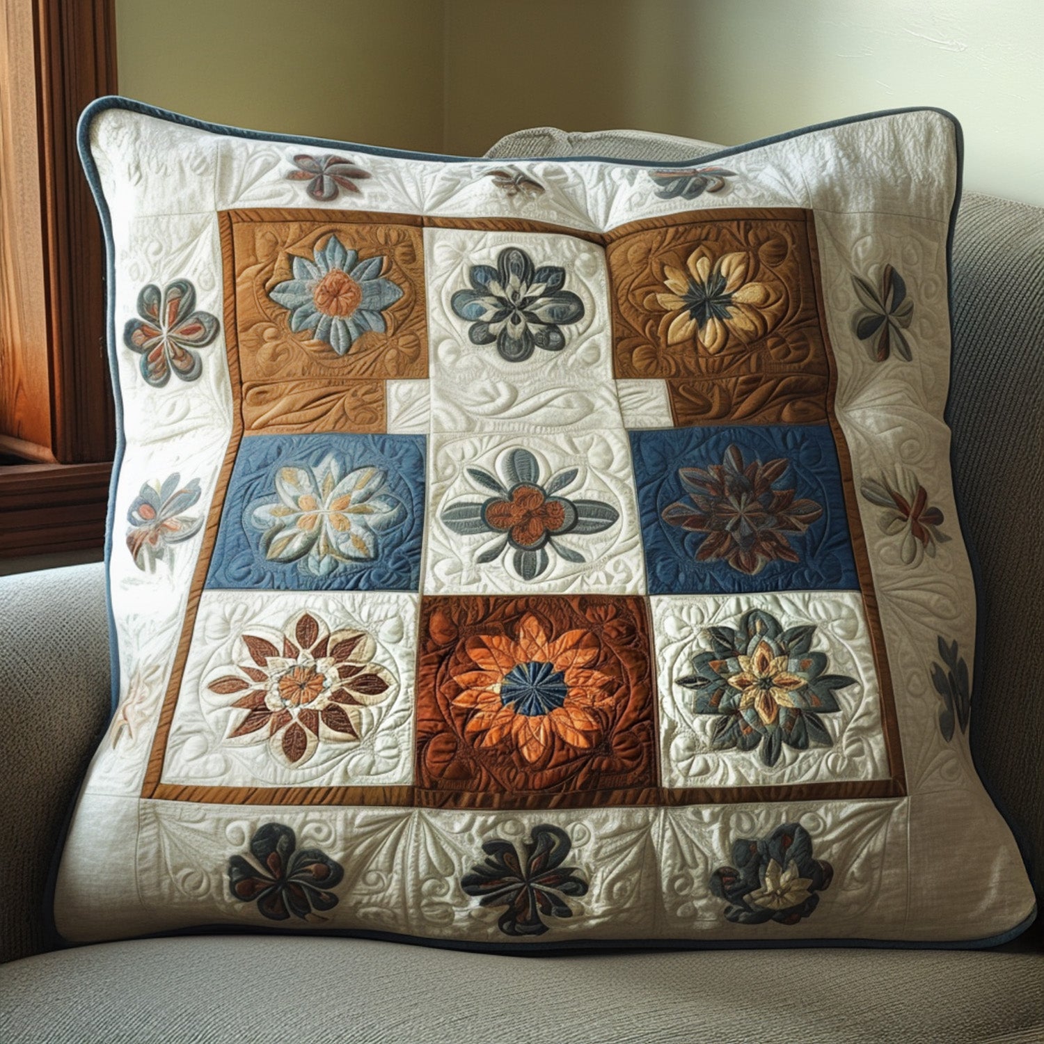 Sacred Geometry Quilted Pillow Case NCU0PTT555