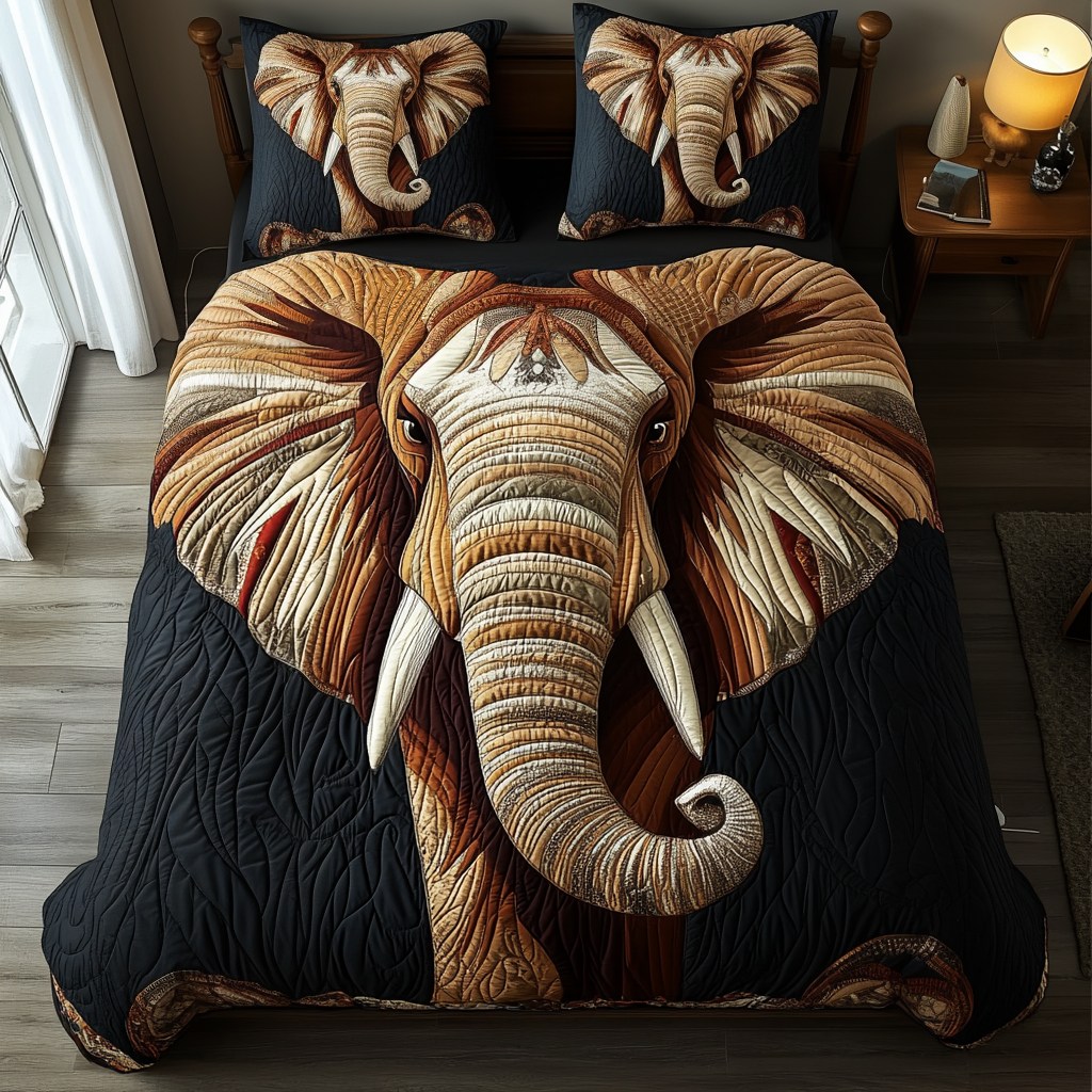 Savanna Guardian Quilted Bedding Set NCU0DV135