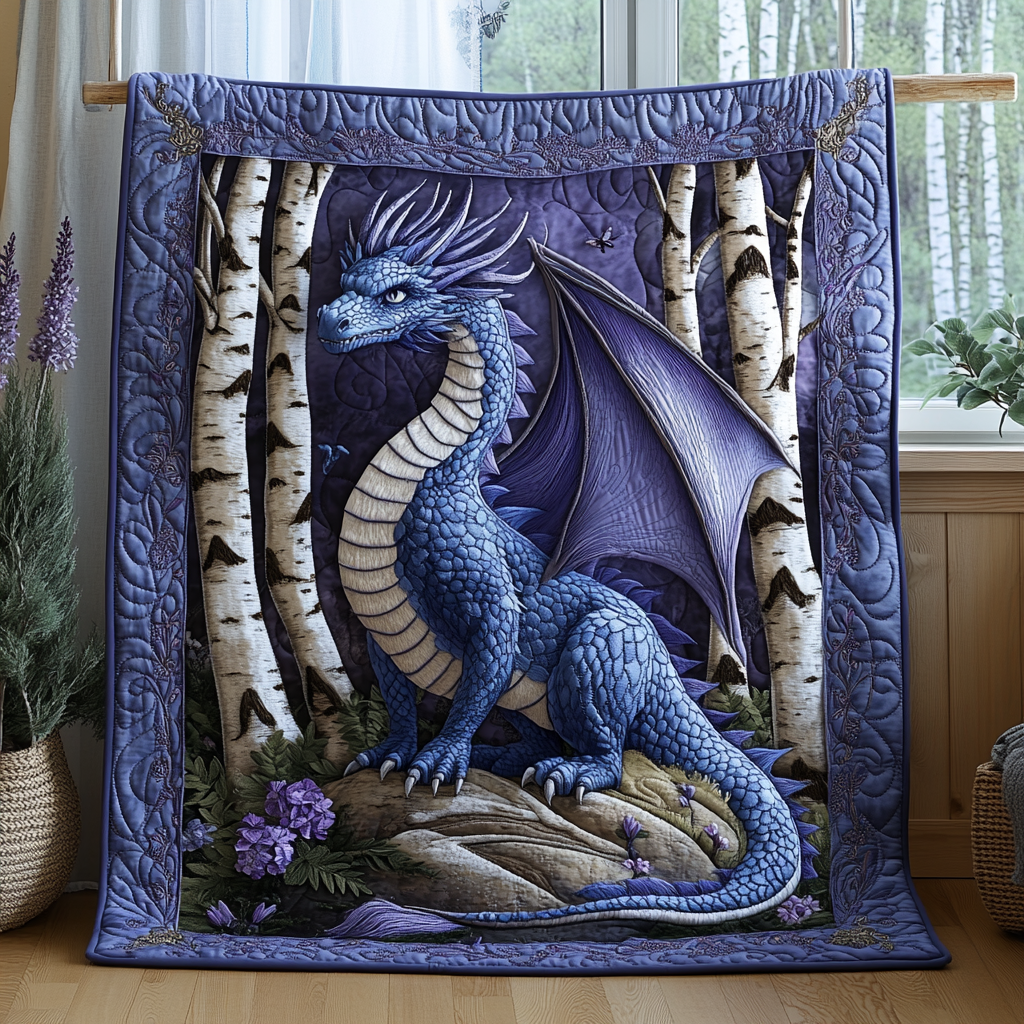 Scales of Valor Quilted Blanket NCU0DV084